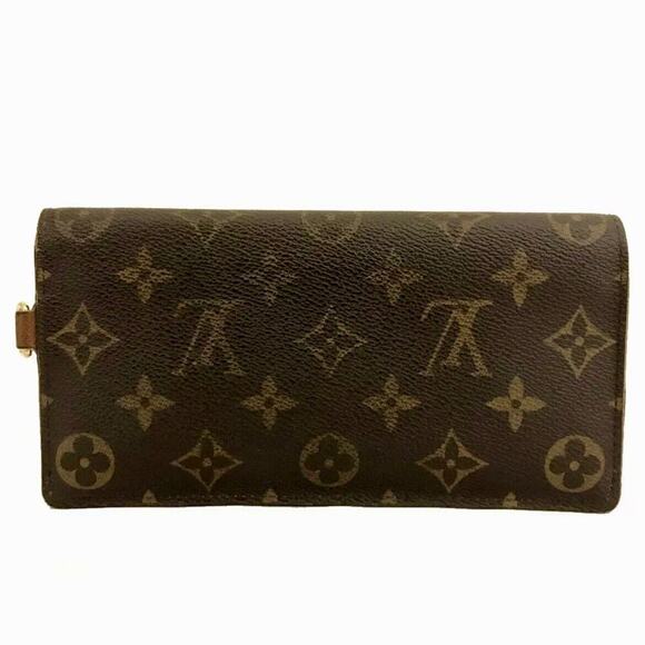 Authentic Louis Vuitton LV Monogram Porte Feuille Accordion Bifold Long Wallet - Picture 4 of 8